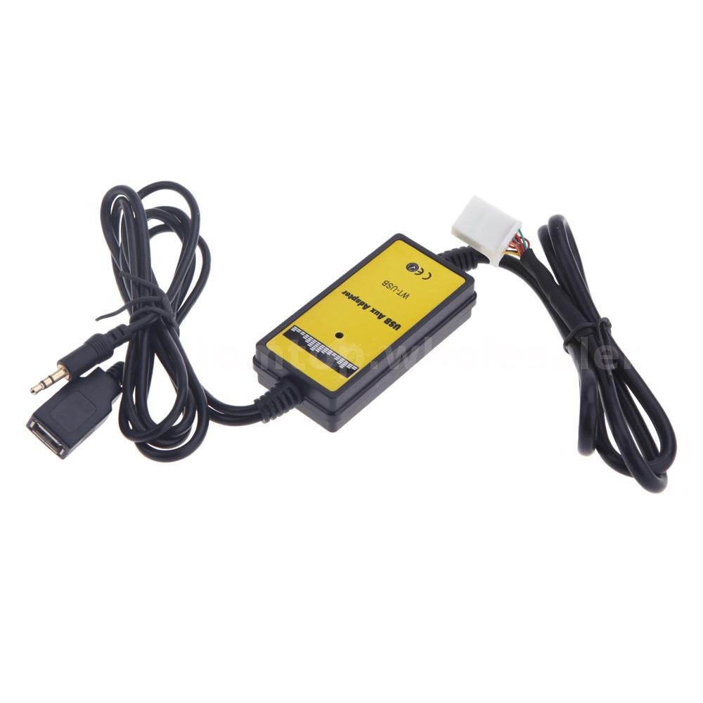 usb sd mp3 interface adapter for toyota corolla #7